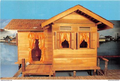 us8163 rumah belanggar traditional house malay technology museum   brunei