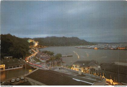 us8166 night scene of brunei capital   brunei