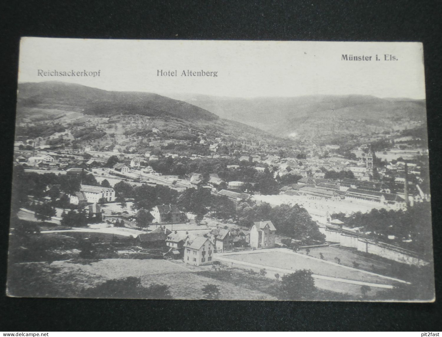 Münster i. Elsass - Hotel Altenberg ,  1915 , Ansichtskarte , AK , CPA !!