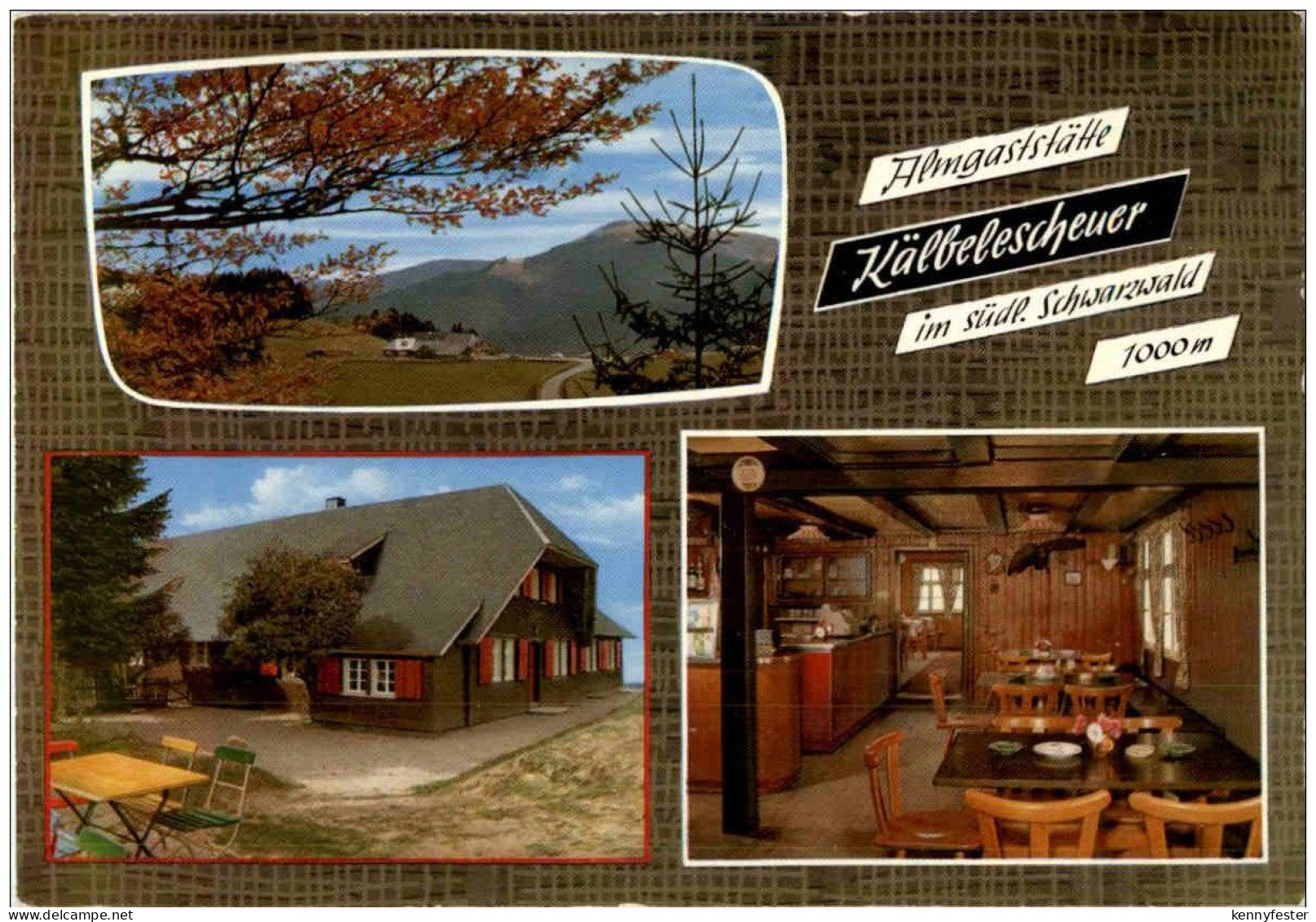 Münstertal - Gaststätte Kälbelescheuer