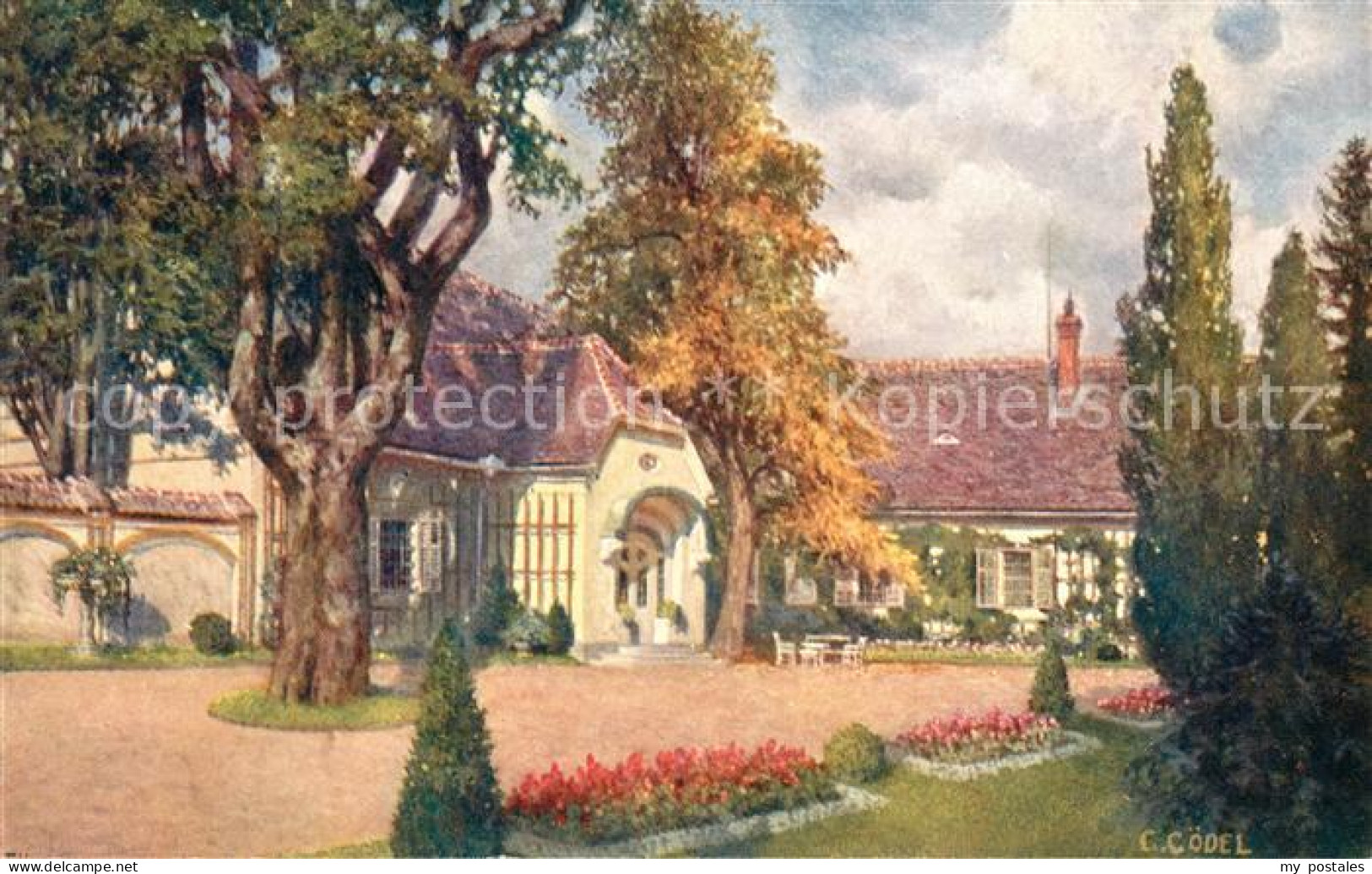 Mureck Neukhuenegg Kuenstlerkarte Coedel