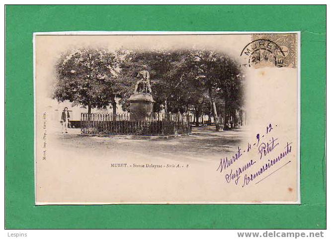 MURET --  Statue Dalayrac
