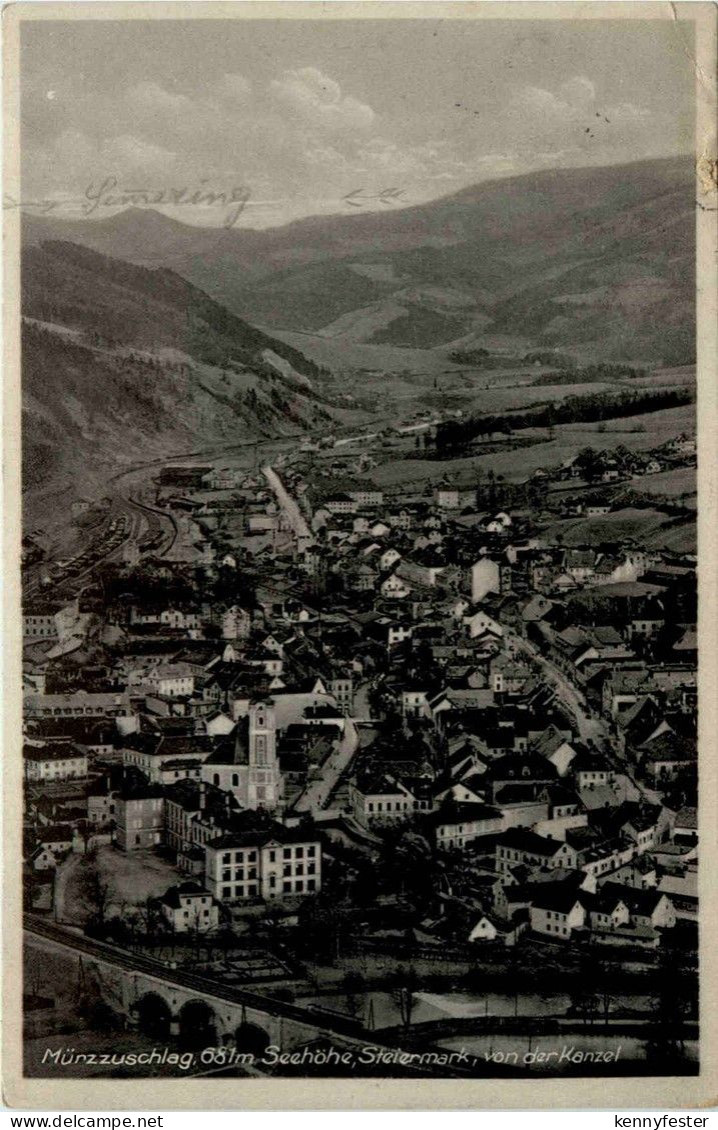Mürzzuschlag/Steiermark - Mürzzuschlag - von der Kanzel