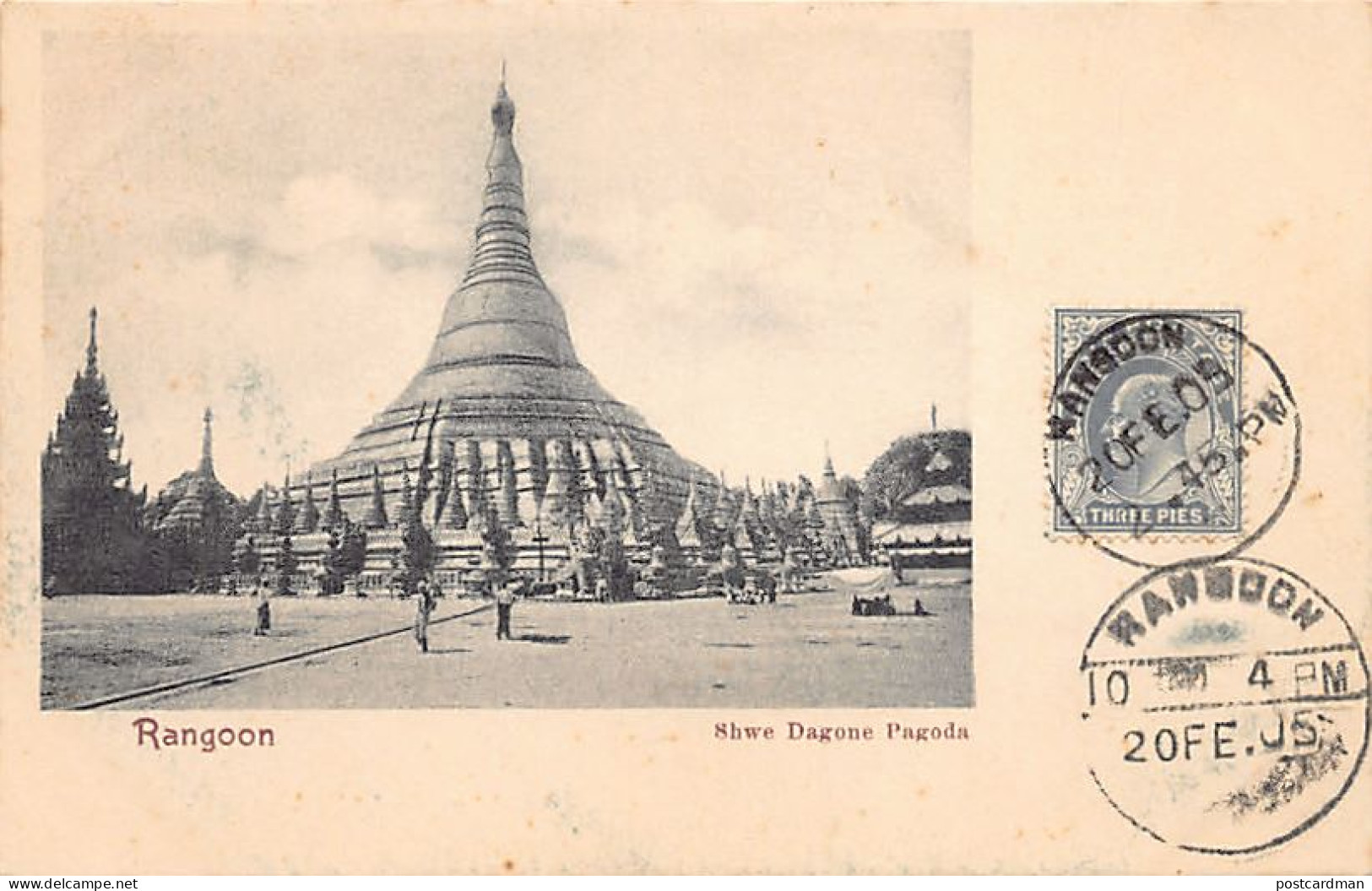 MYANMAR Burma - RANGOON - Shwee Dagon Pagoda - Publ. unknown