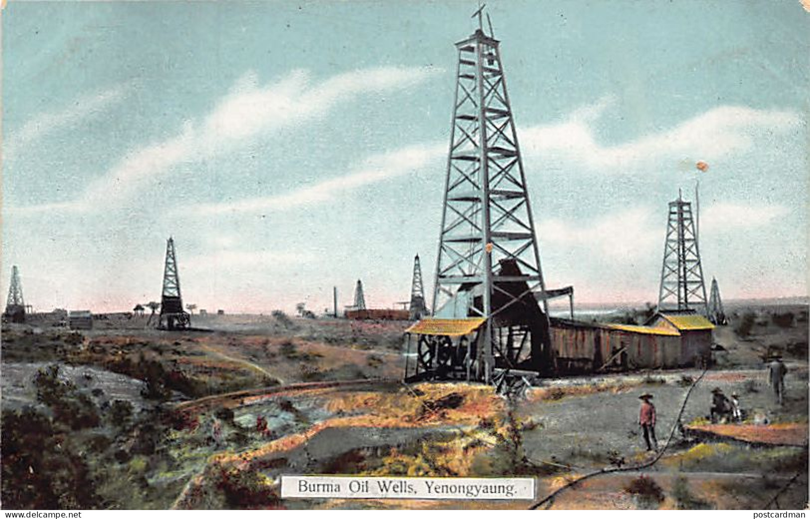 MYANMAR Burma - YENANGYAUNG - Burma Oil Wells - Publ. D. A. Ahuja 46