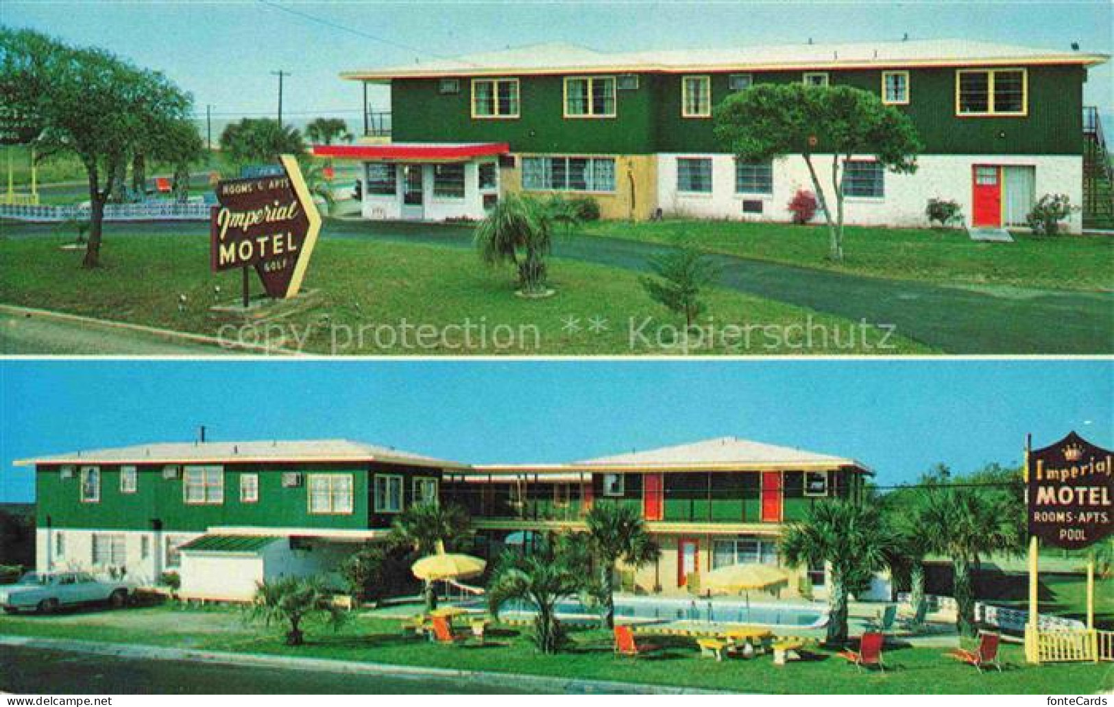 Myrtle Beach South Carolina USA Imperial Court Motel Swimming Pool