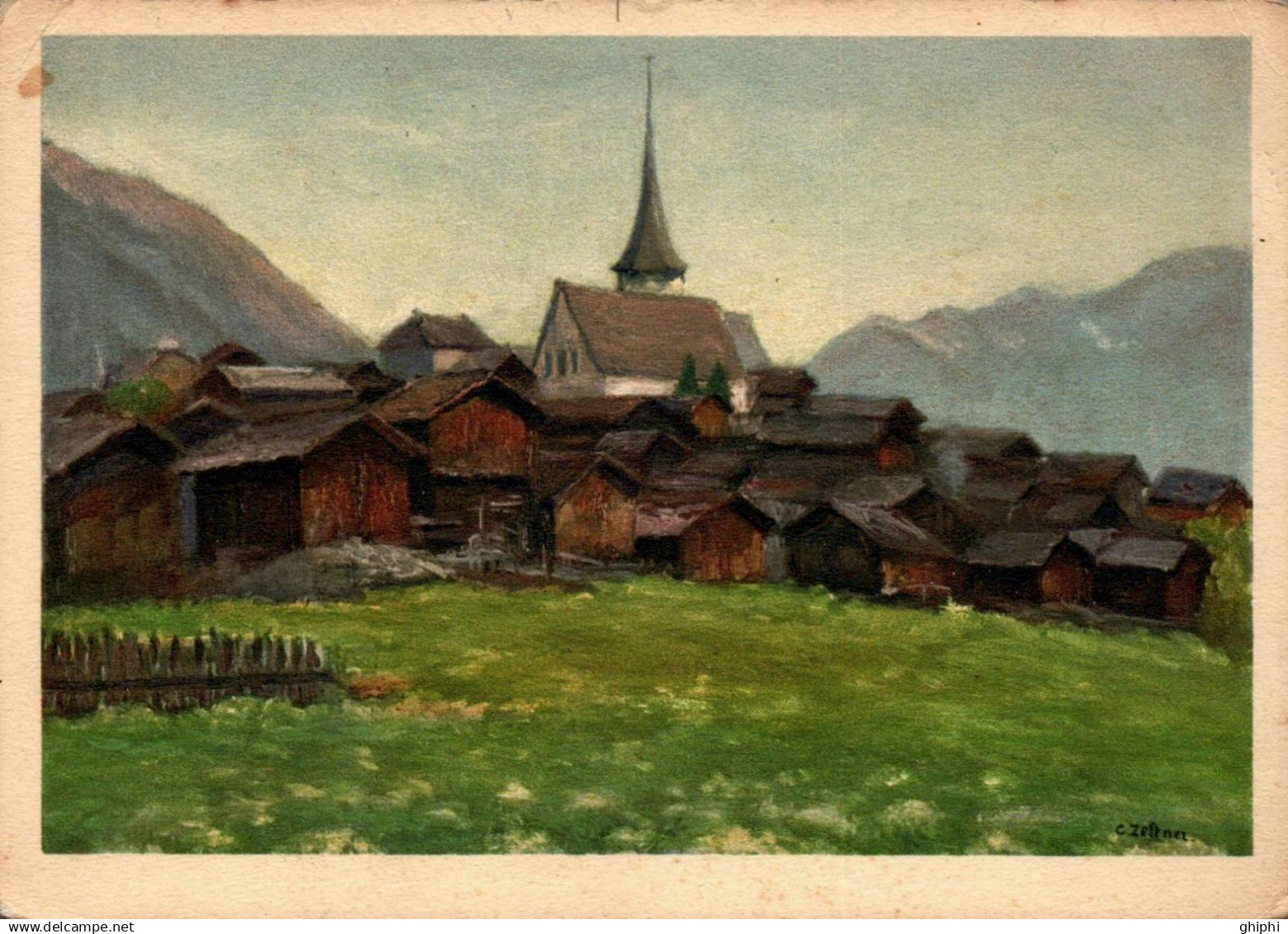 N°20040 W -cpsm Münster im Oberwallis