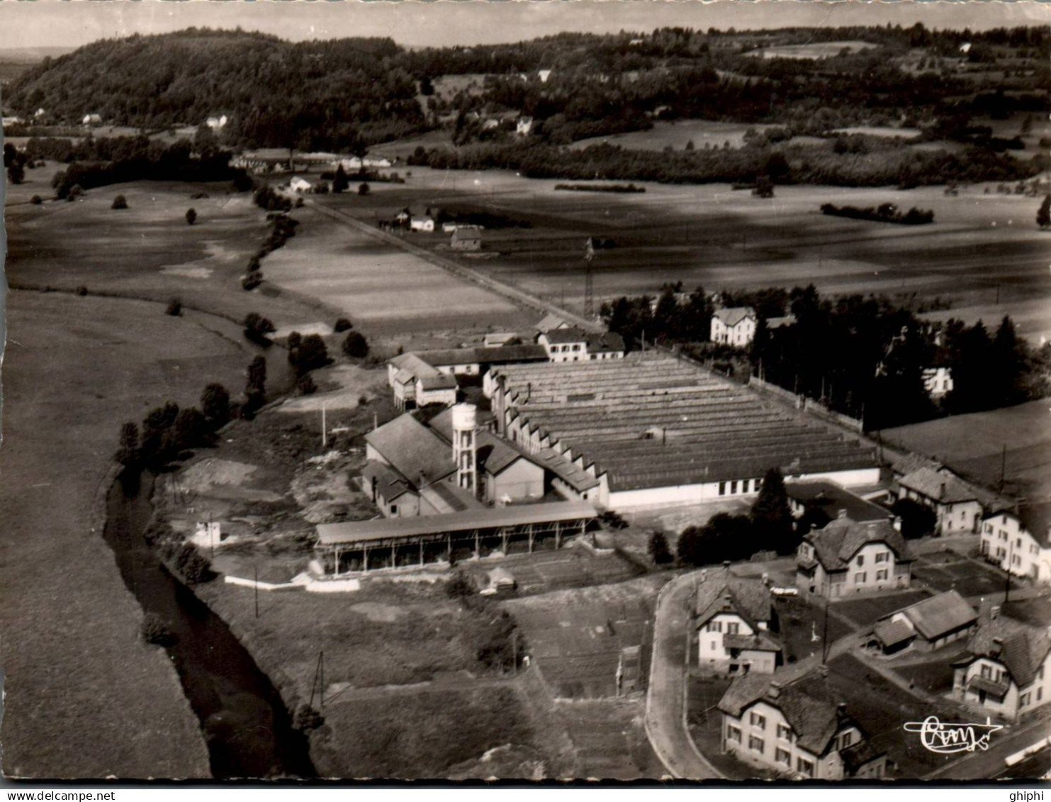 N°21677 W -cpsm Melisey -l'usineBohly-