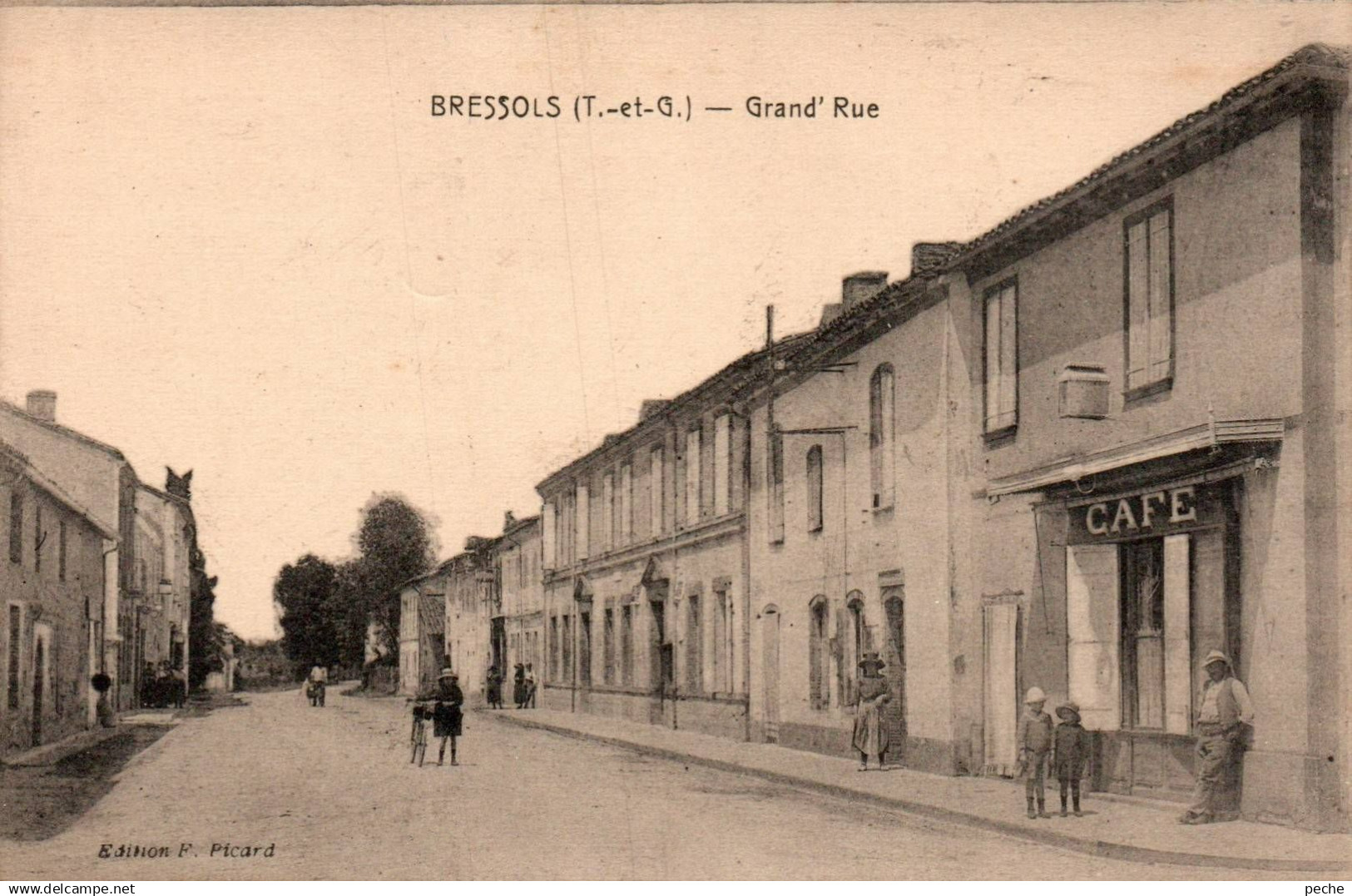 N°23719 W -cpa Bressols -grand'rue-