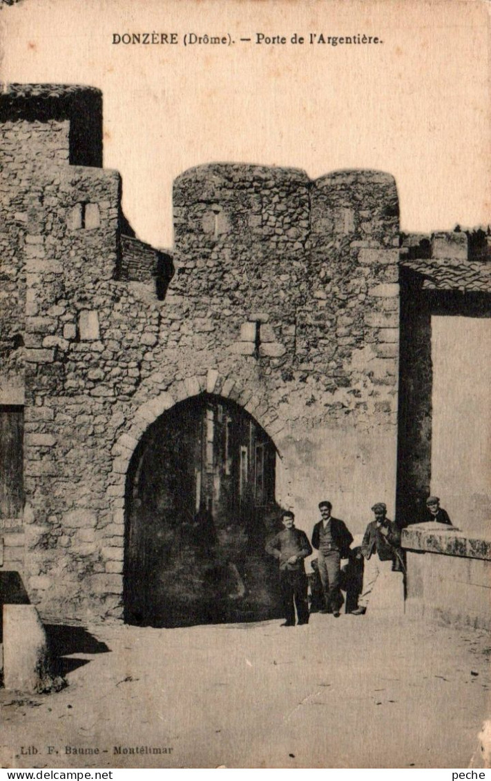 N°30165 W -cpa Donzère -porte de l'Argentière-