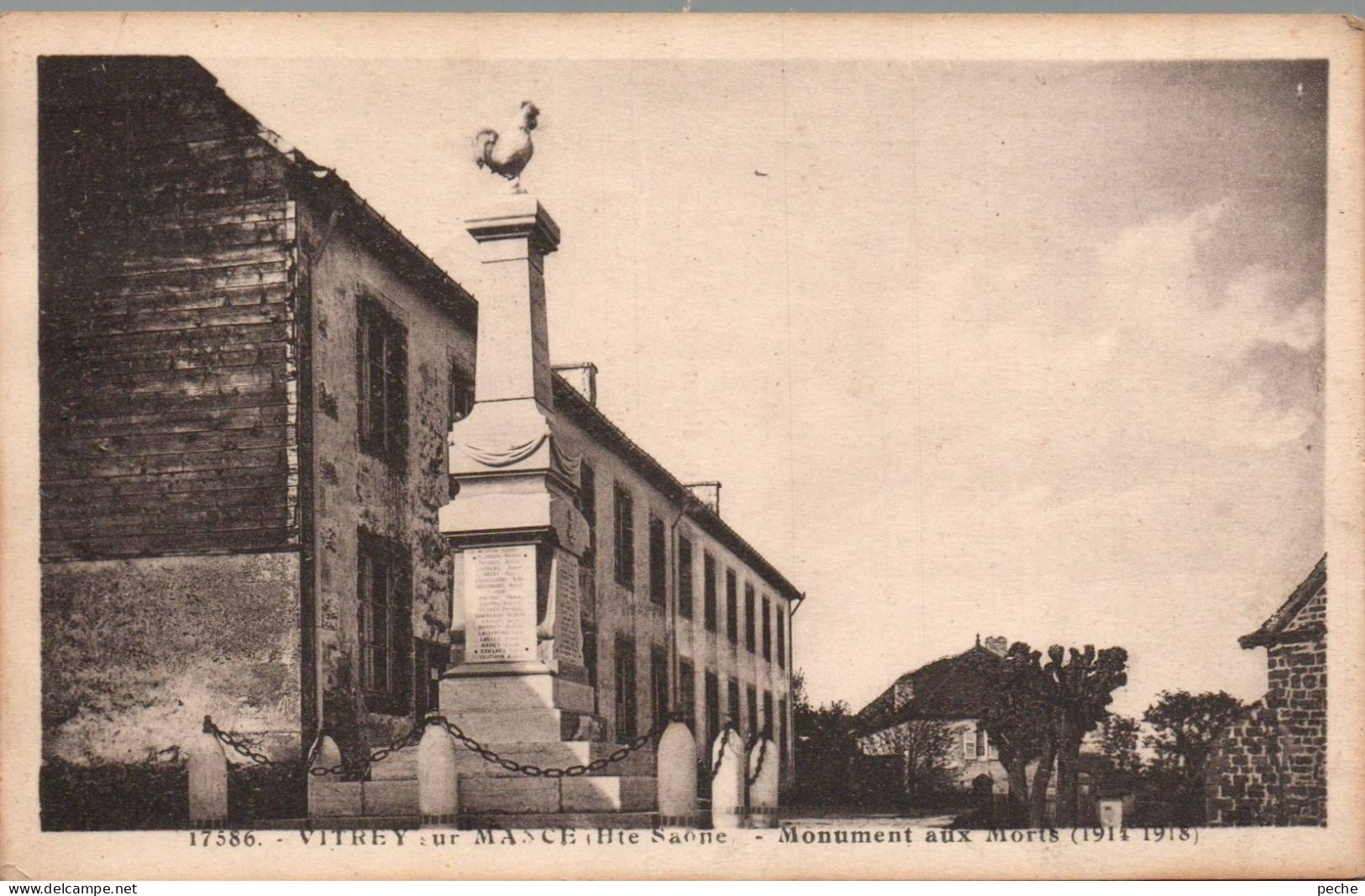 N°48546 W -cpa Vitrey sur Mance -monument aux morts-