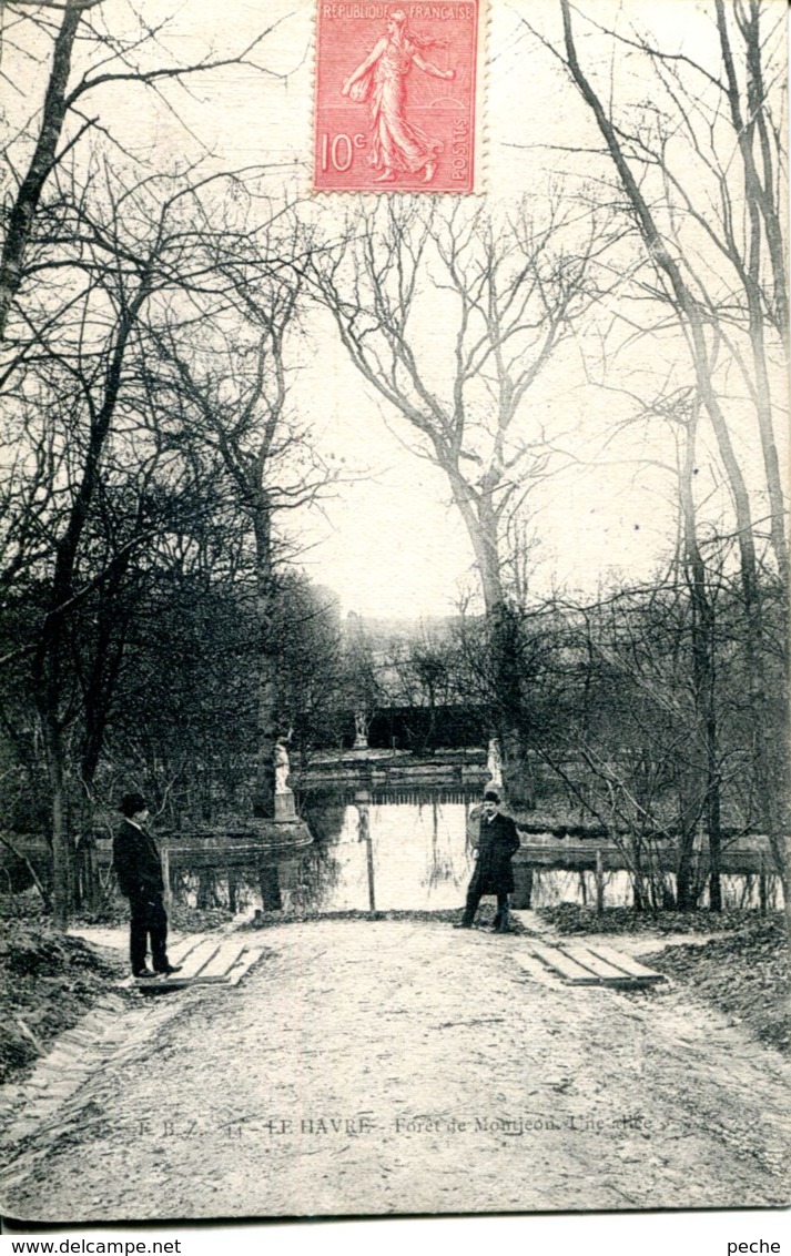 N°69488 -cpa Le Havre -forêt de Montgeon-