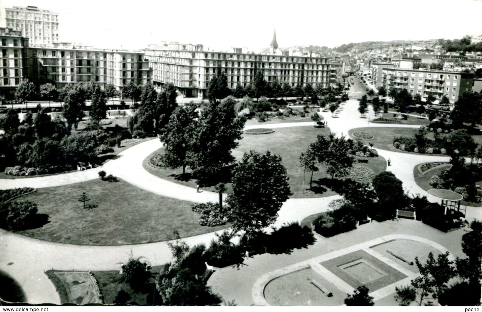 N°69800 -cpsm Le Havre -square Saint Roch-