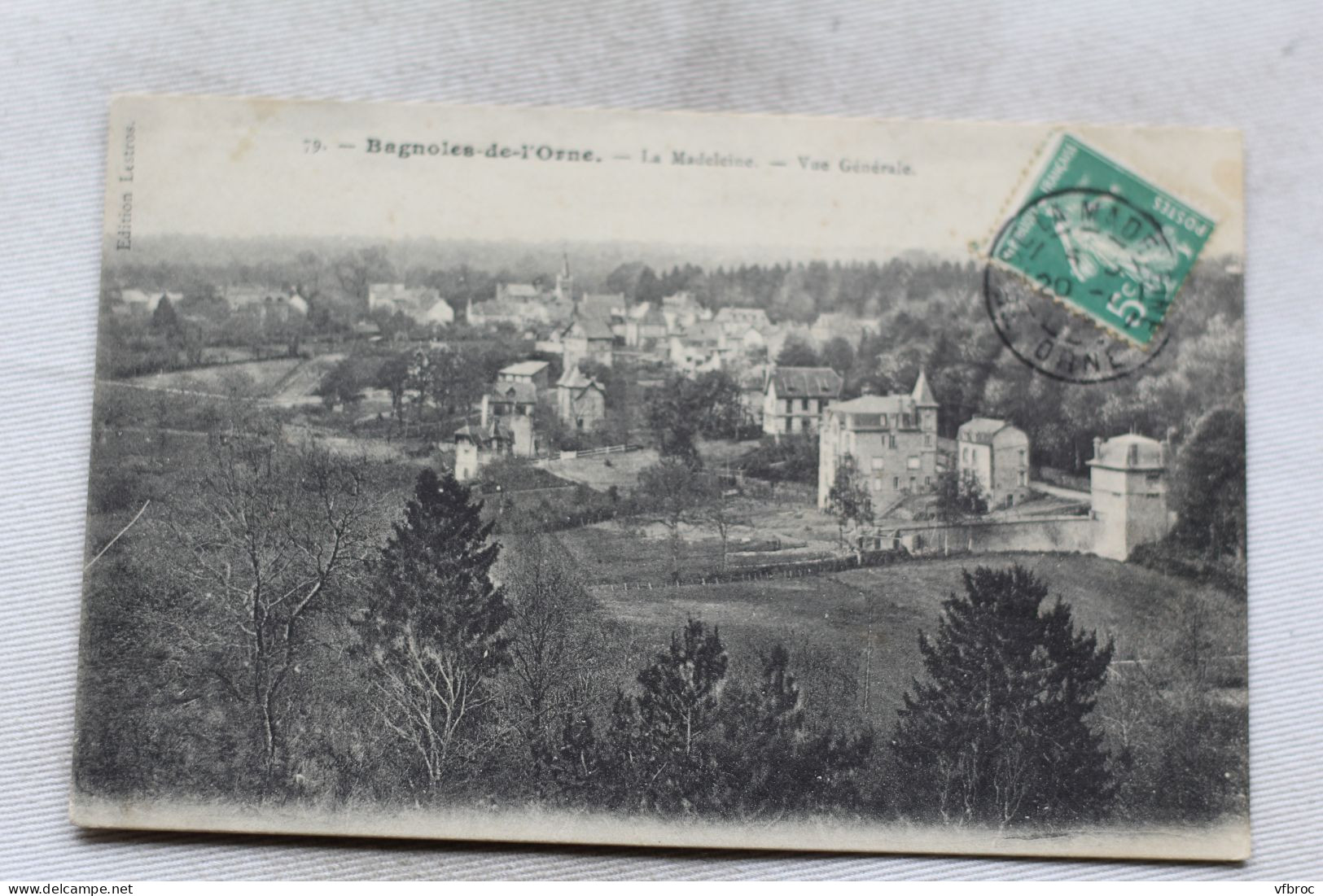 N154, Bagnoles de l'Orne, la Madeleine, vue générale, Orne 61