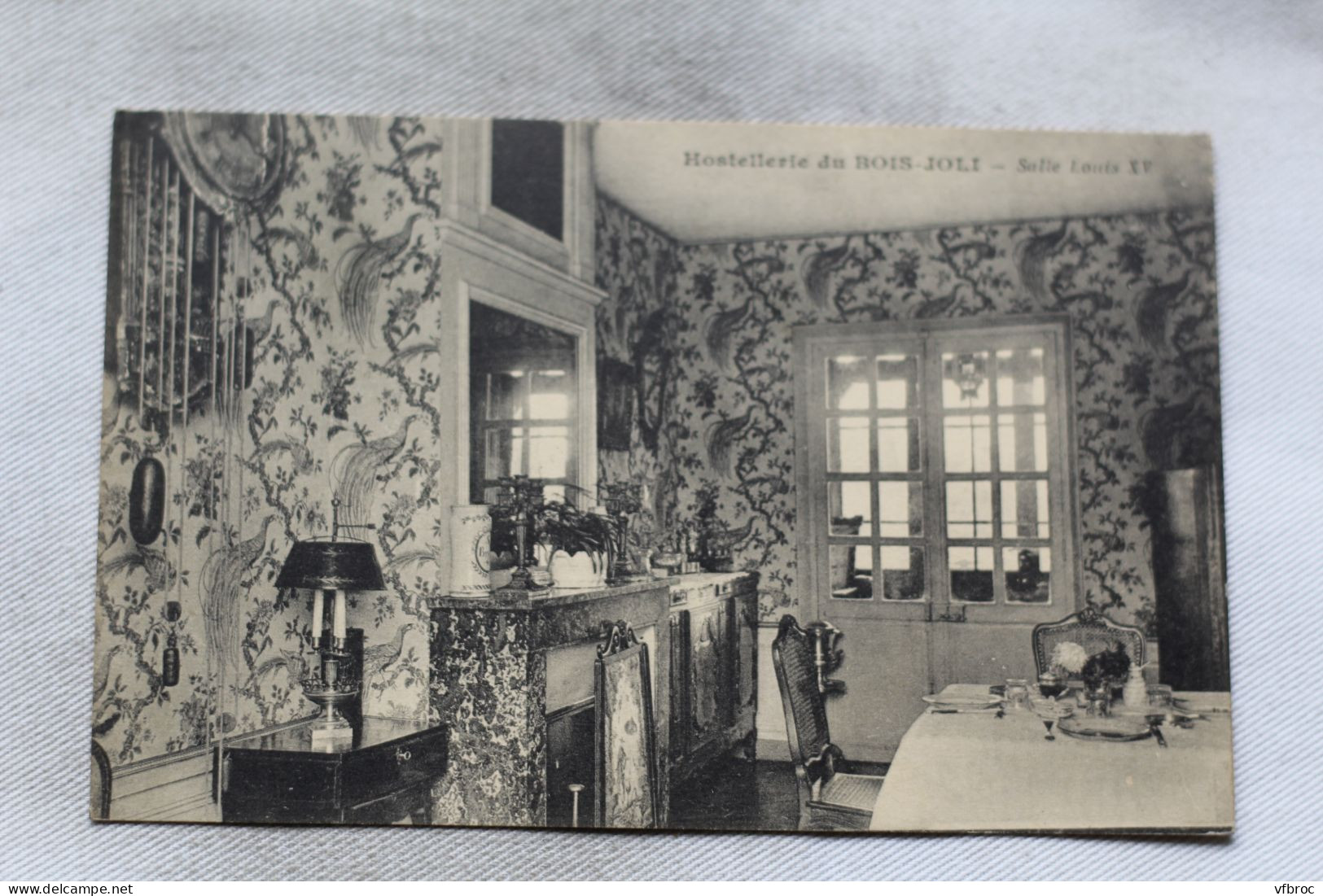 N184, hostellerie du Bois Joli, Tillières sur Avre, salle Louis XV, Eure 27