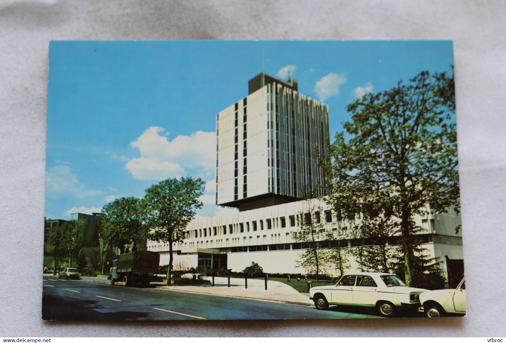 N391, Cpm 1980, la Garenne Colombes, l'hôtel de ville, Hauts de Seine 92