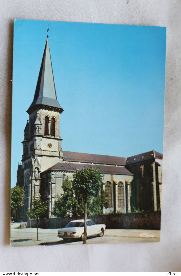 N449, Cpm, Saulxures sur Moselotte, l'église, Vosges 88