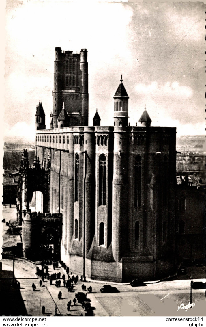 NÂ°13601 Z -cpsm Albi -la basilique Saint CÃ©cile-
