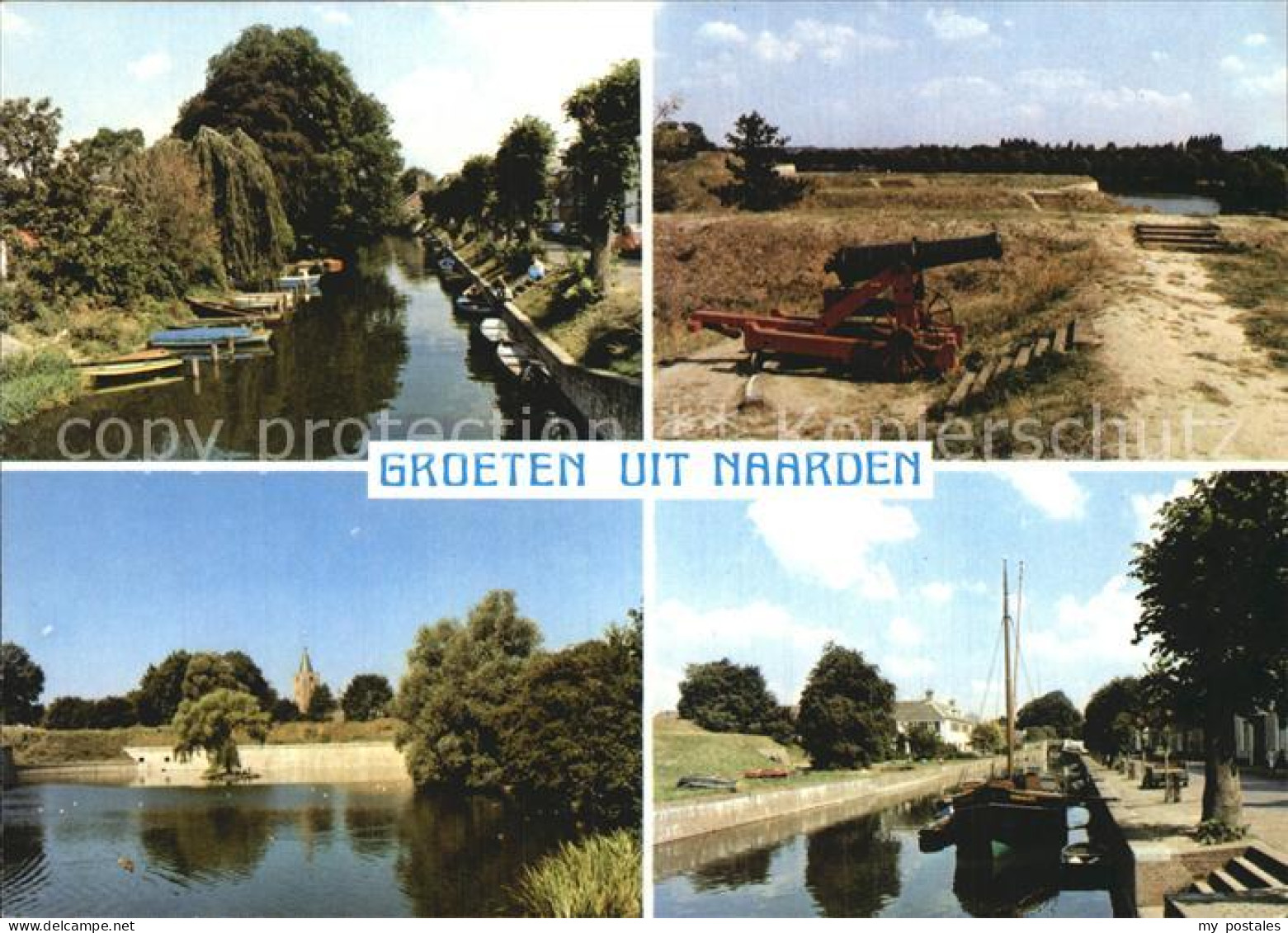 Naarden Kanone Bootsanlegestelle