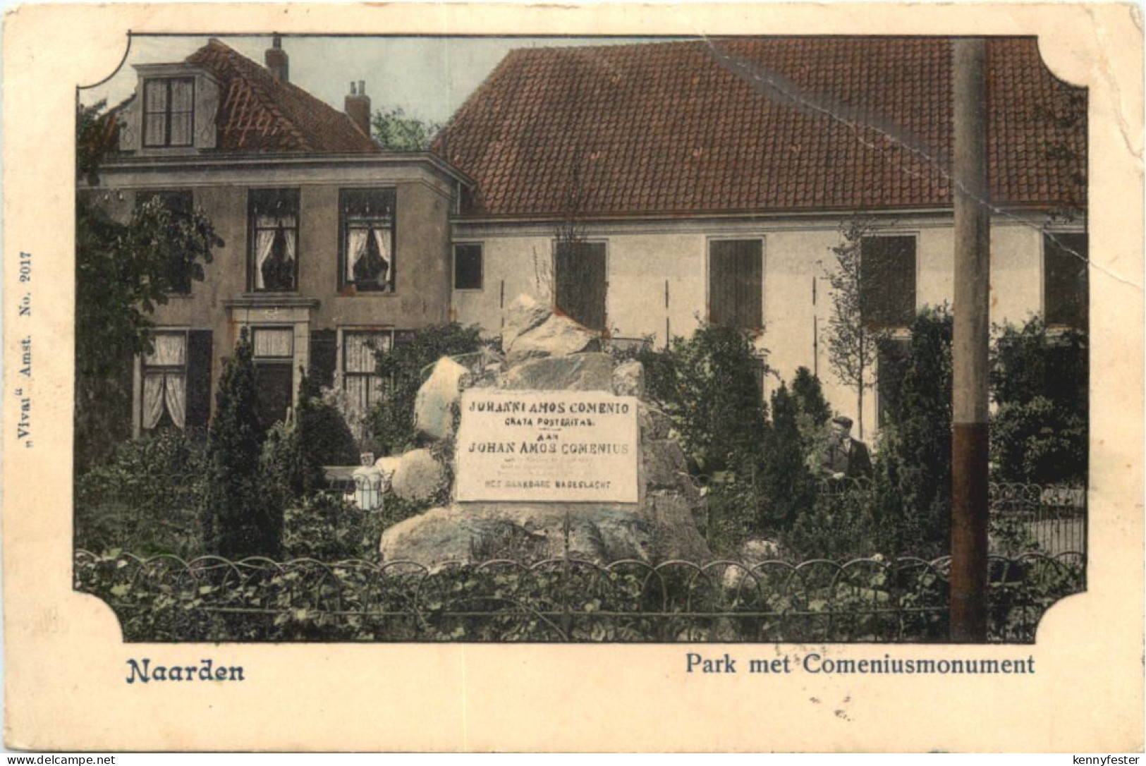 Naarden - Park met Comeniusmonument