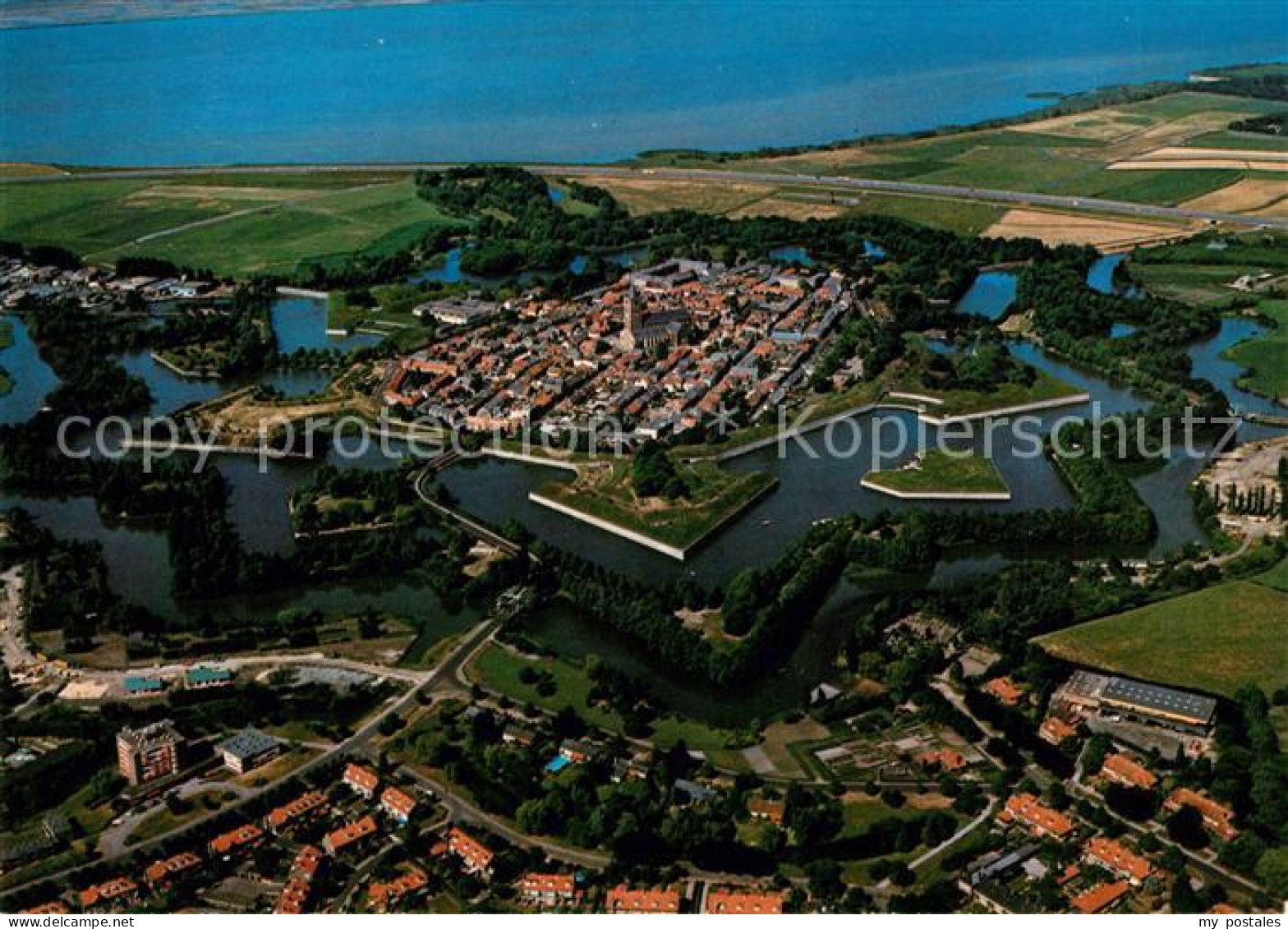 Naarden Vestingmuseum Fliegeraufnahme