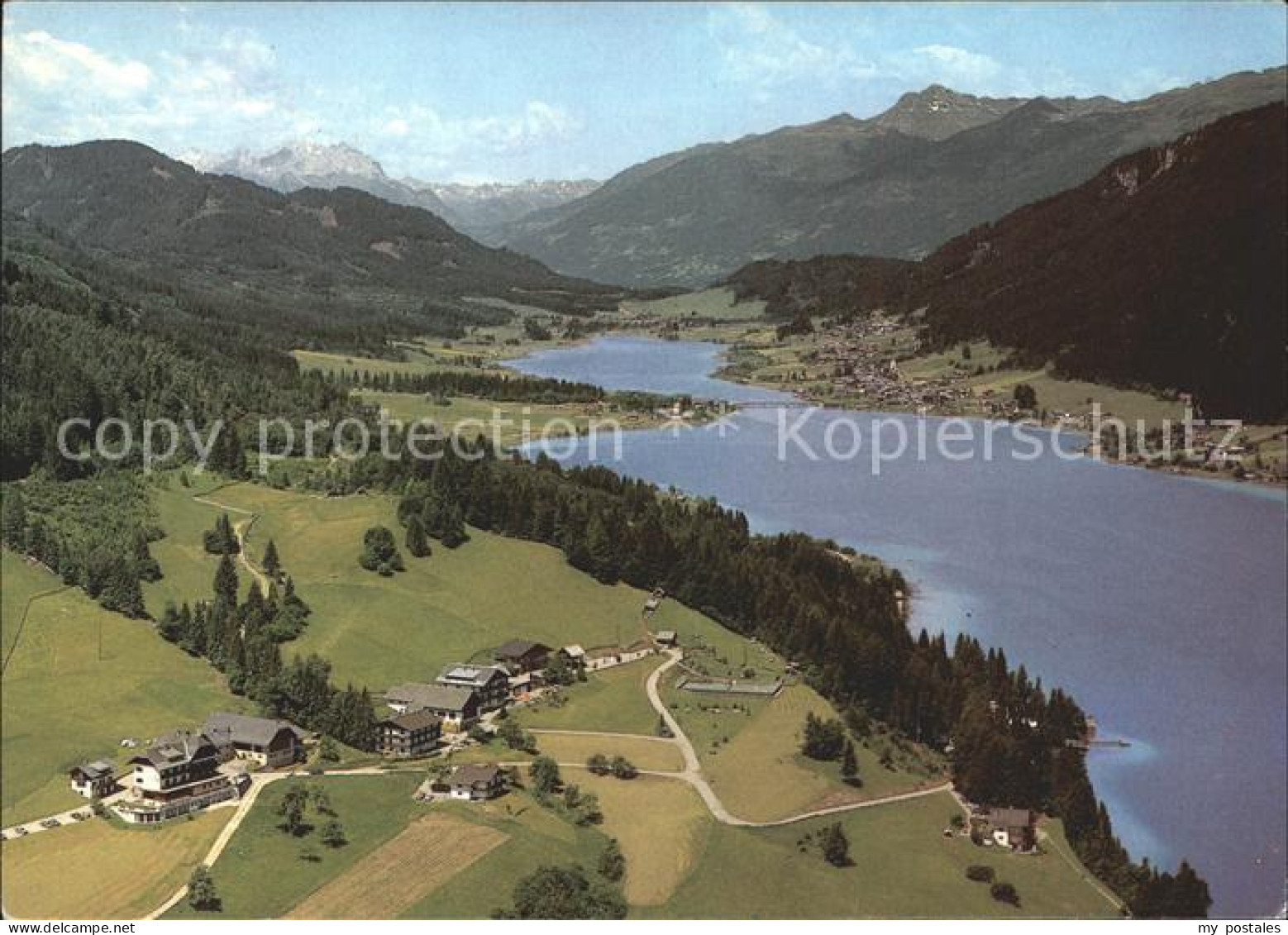 Naggl Weissensee Weissensee Fliegeraufnahme