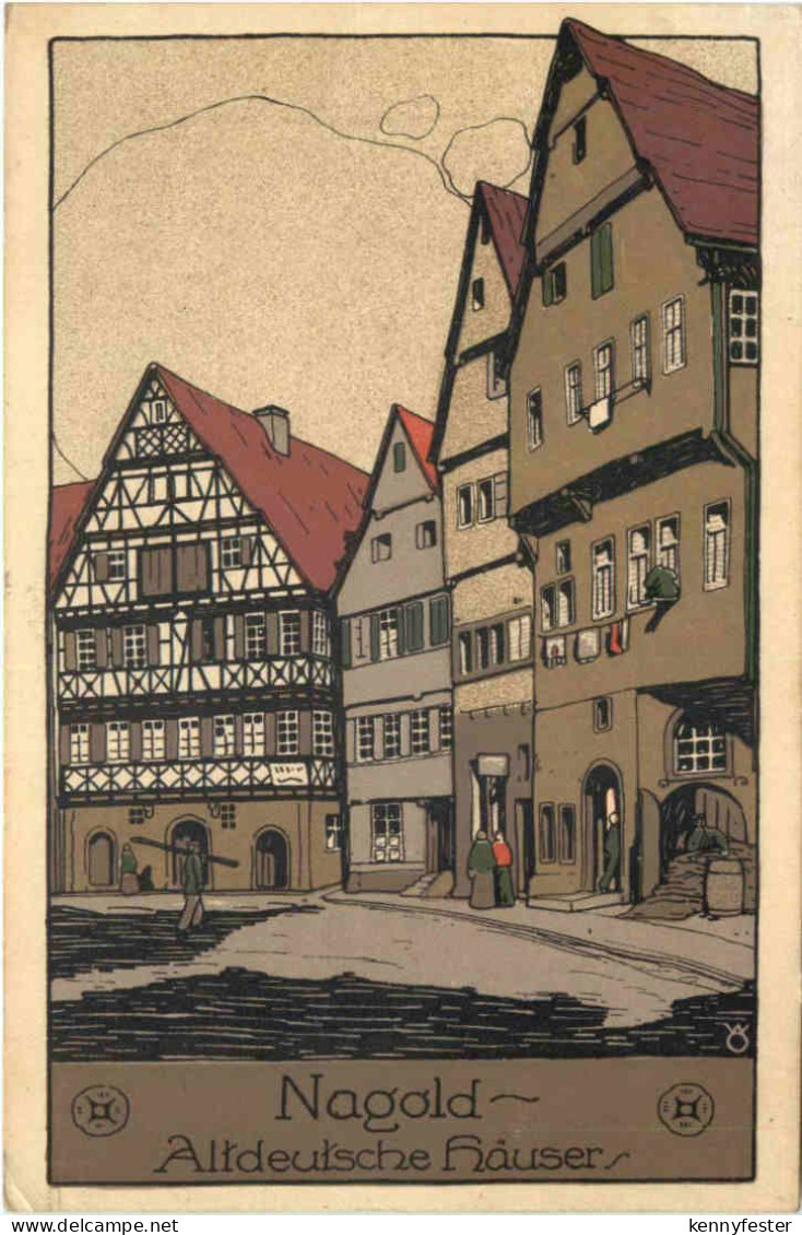 Nagold - Altdeutsche Häuser