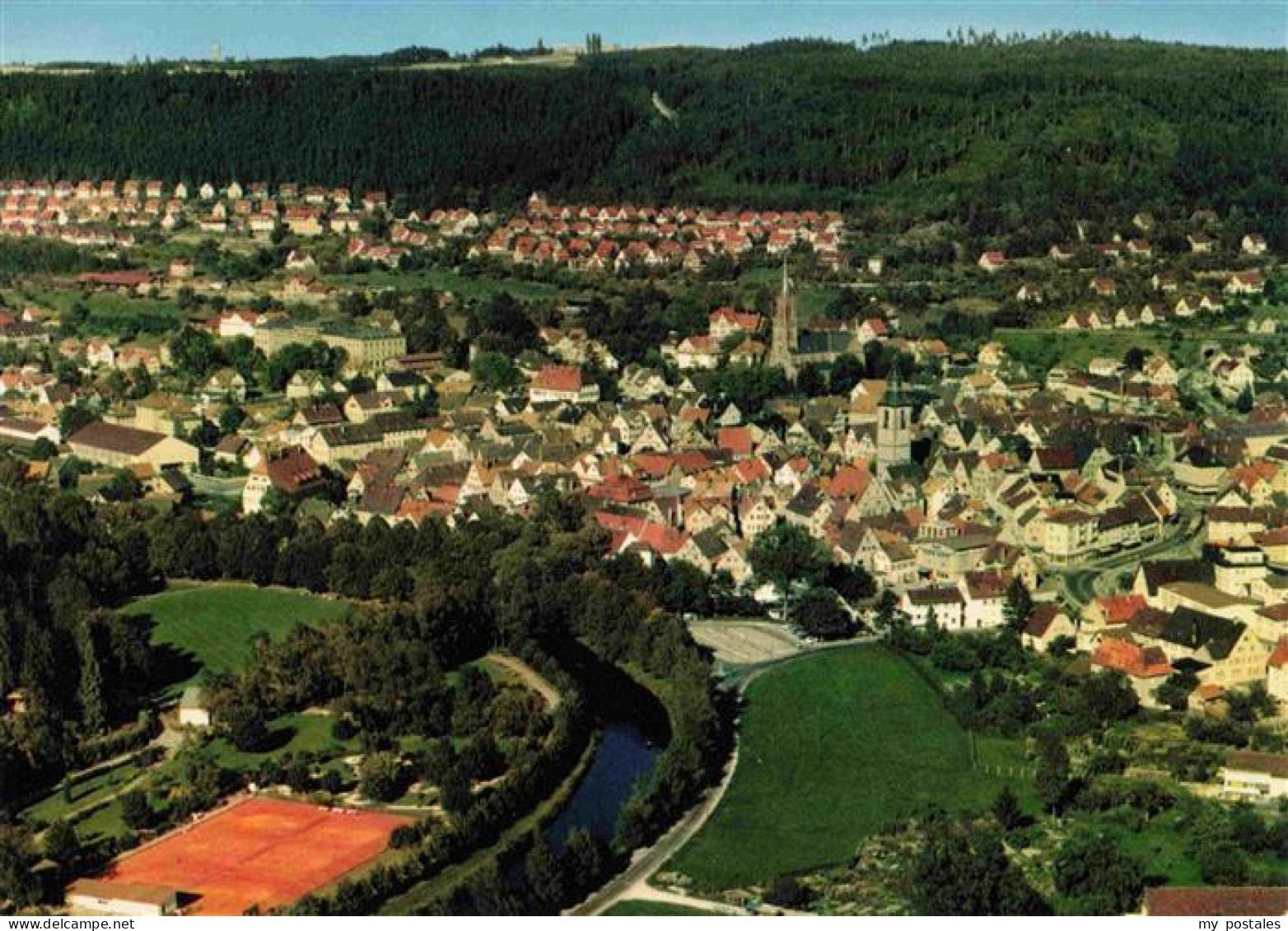 Nagold Fliegeraufnahme