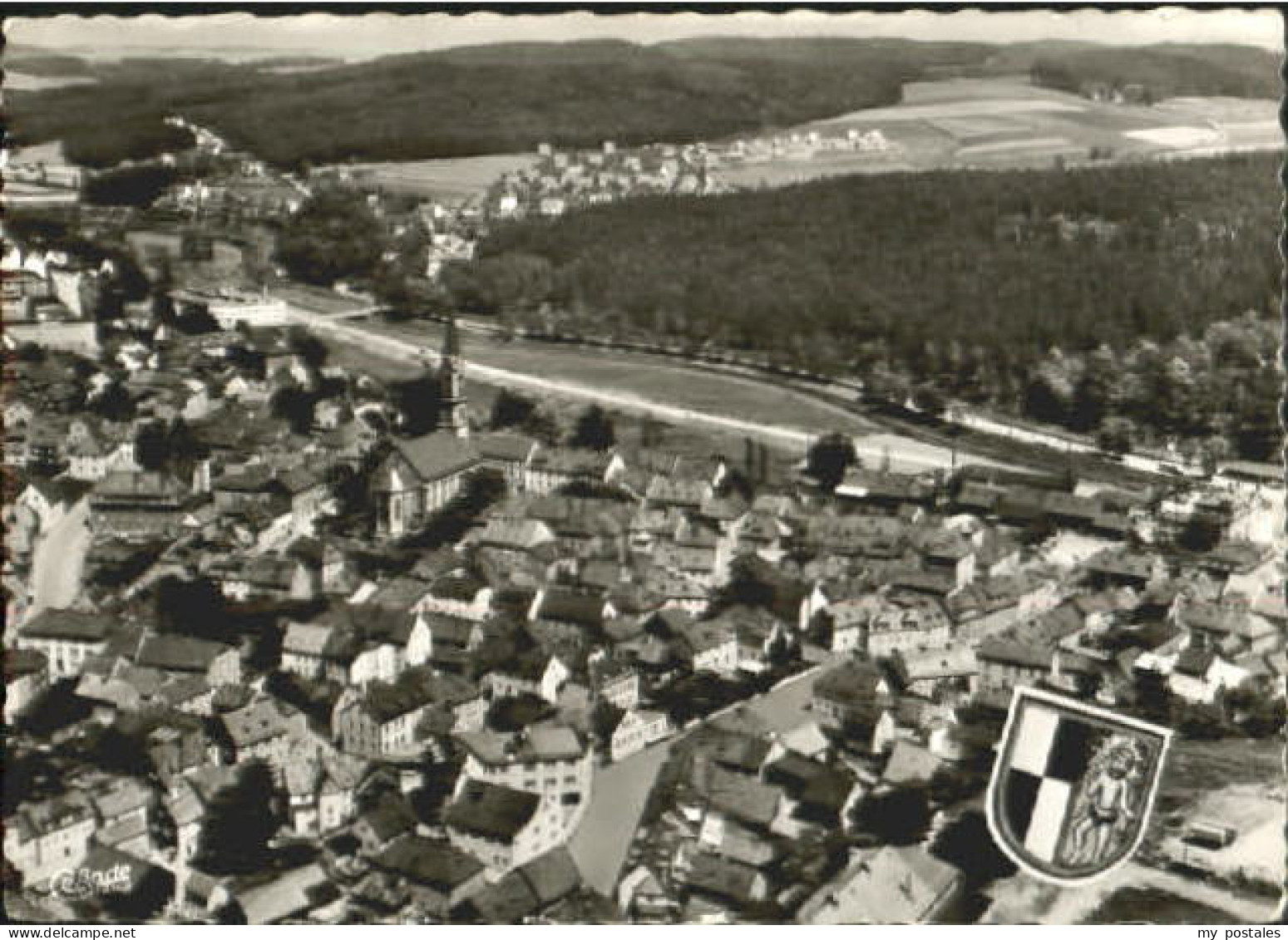 Naila Frankenwald Fliegeraufnahme