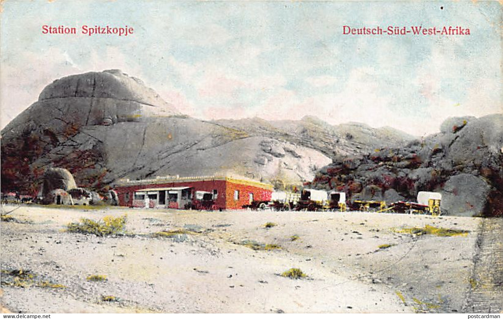 Namibia - Deutsch-Südwestafrika - Station Spitzkopje - Publ. Franz Spenker