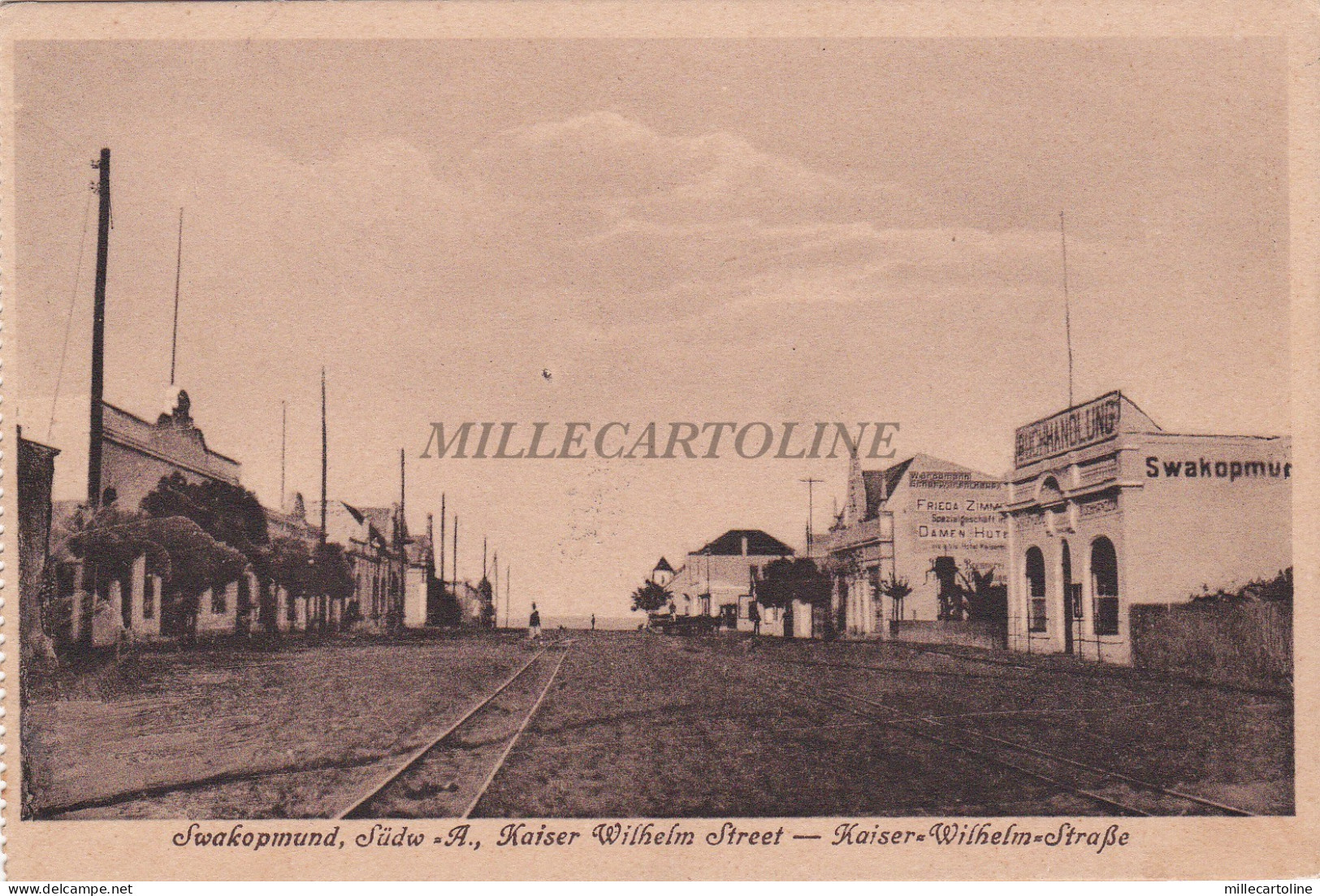 NAMIBIA - Swakopmund - Kaiser Wilhelm Street 1928