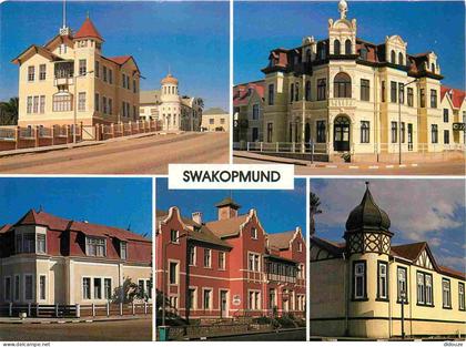 Carte Postale - Namibie - Swakopmund - Multivues - Ritterburg haus hohenzollern dr schwietering's haus altes postgebäude