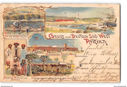 CPA Gruss aus Deutsch Sud West Afrika - Namibie