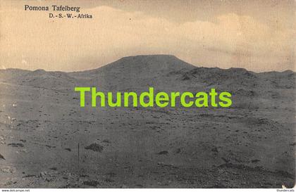 CPA POMONA TAFELBERG DEUTSCH SUDWEST ARIKA DSW ARIQUE NAMIBIA NAMIBIE