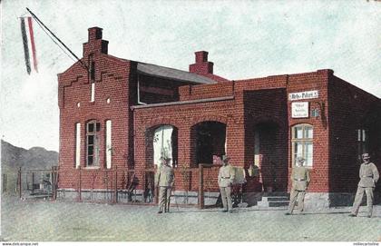 NAMIBIA - Stationsgebaude in Rehoboth DSWA Deutsch Sudwest Afrika 1909 Postcard