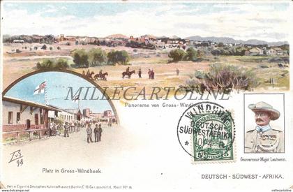 NAMIBIA - Windhoek Deutsch Sudwest Afrika 1904 Postcard Deutschen Kolonialhauses