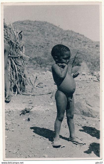 NAMIBIE - Carte Photo, Petit Garçon