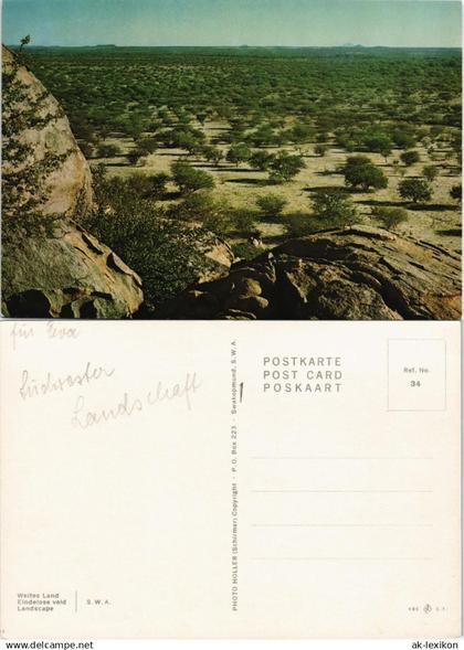 Postcard .Namibia Weites Land Landscape S.W.A. Namibia Afrika 1970