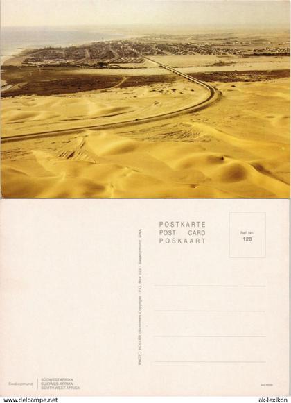 Postcard Swakopmund Luftaufnahme (Aerial View) DSW Namibia 1960