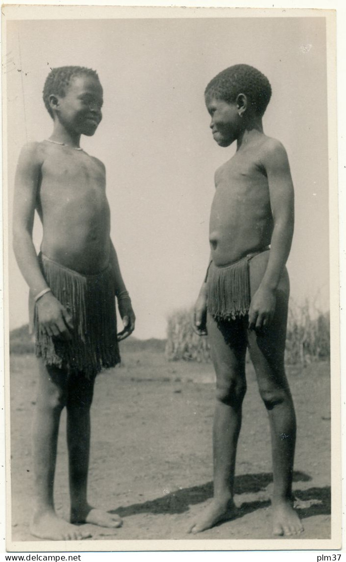 NAMIBIE - Carte Photo, Petites Filles