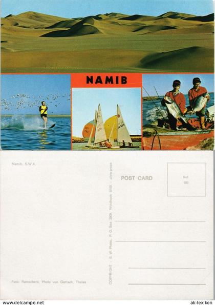 Postcard Namib Namibia Allgemein Namib Wüste Mehrbild-AK S.W.A. 1975