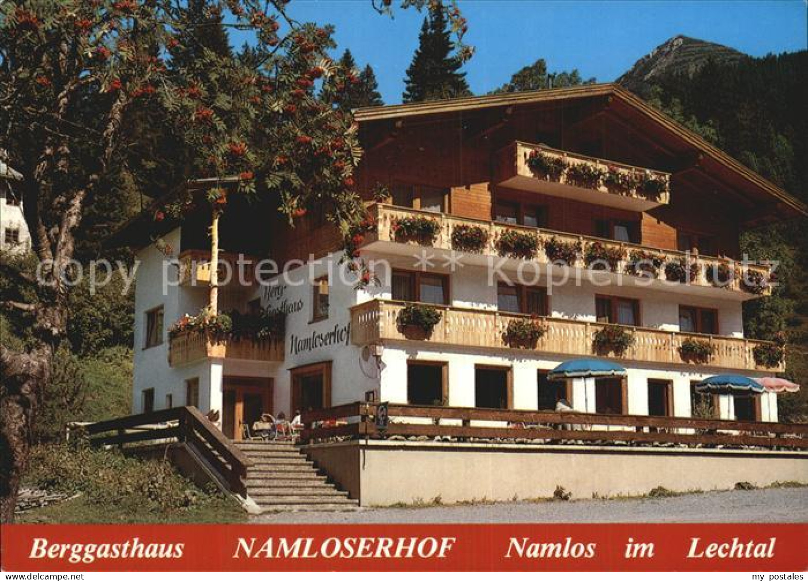 Namlos Berggasthaus Namloserhof Lechtal