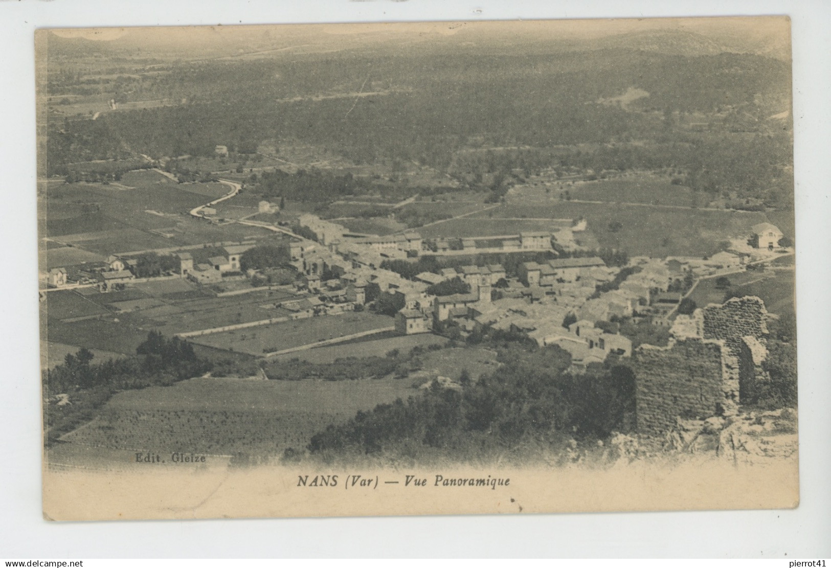 NANS LES PINS - Vue panoramique
