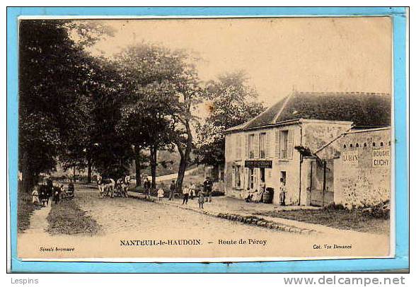 NANTEUIL le HAUDOUIN  -- Route de Péroy