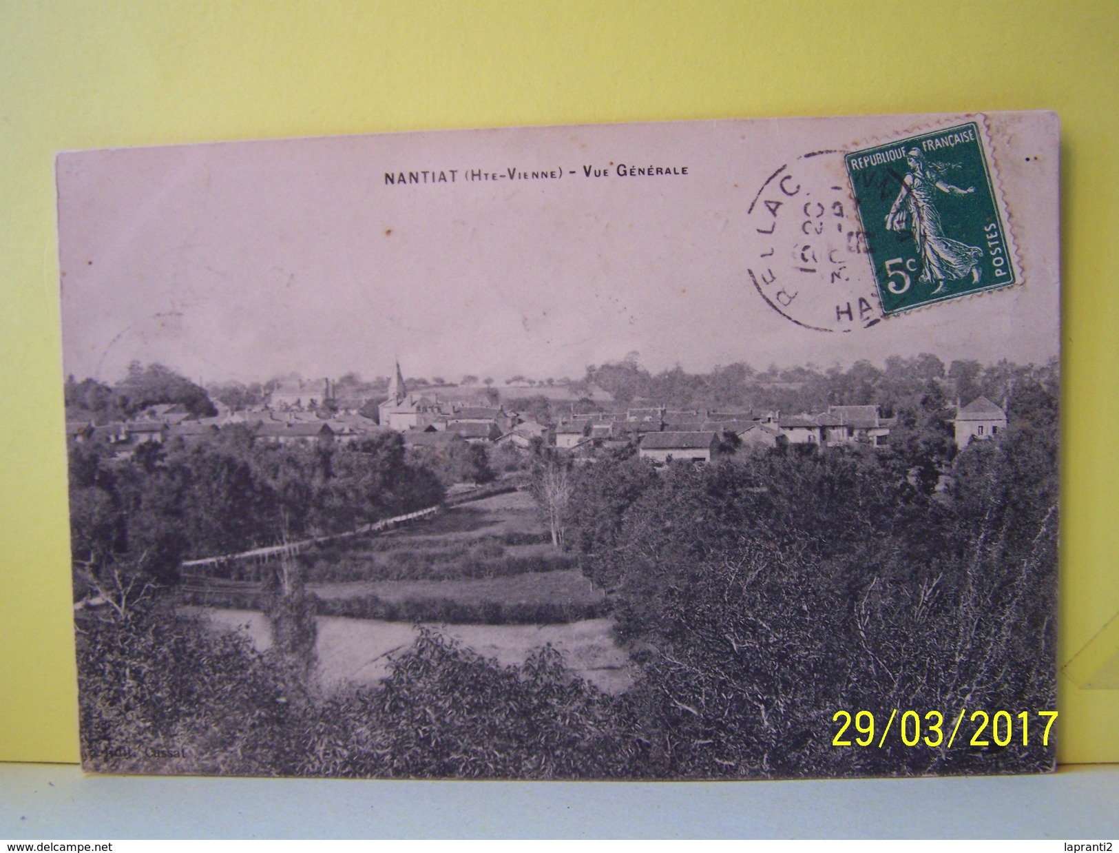 NANTIAT (HAUTE-VIENNE) VUE GENERALE
