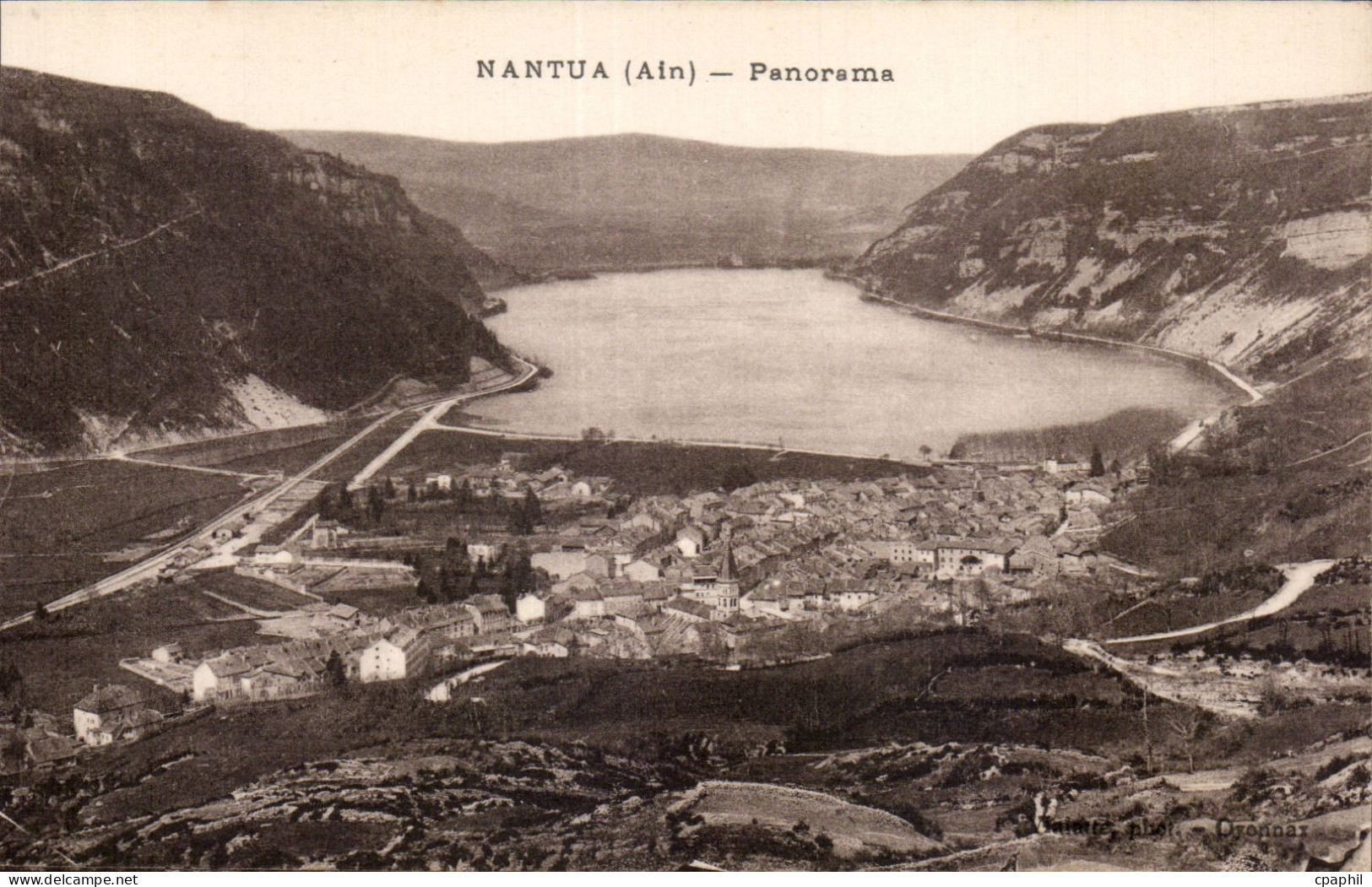 Nantua - Panorama - CPA