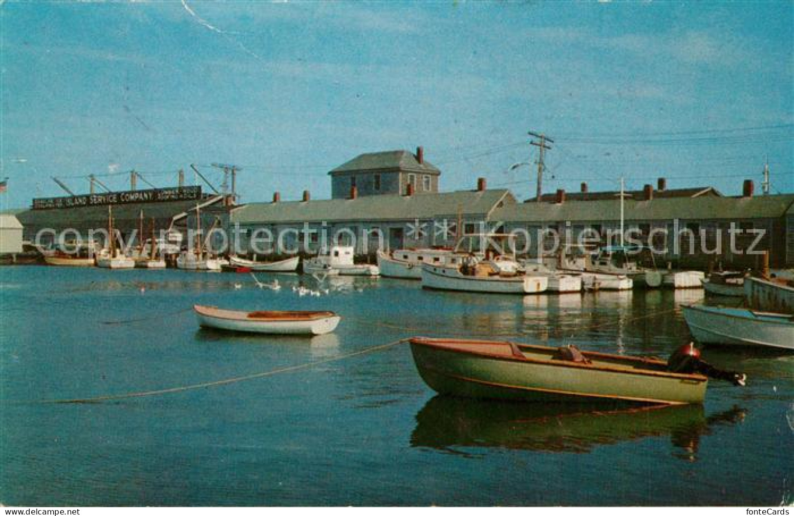 Nantucket Seallop Fleet at Dock