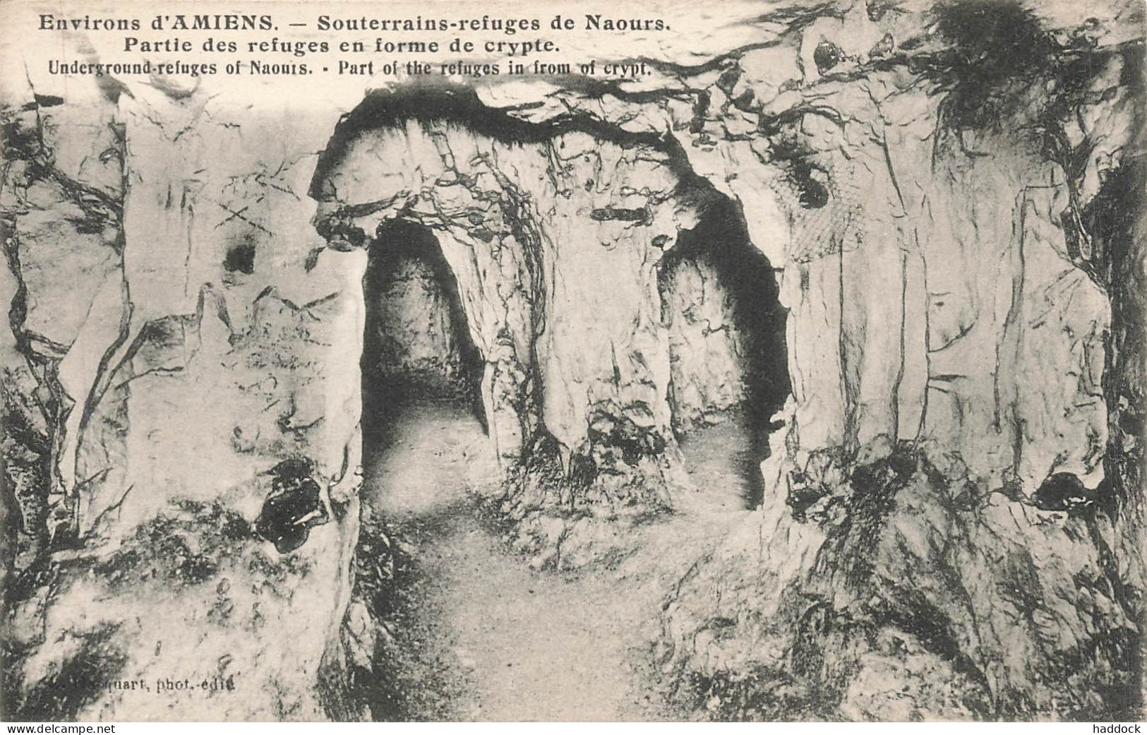 NAOURS : SOUTERAIN REFUGES