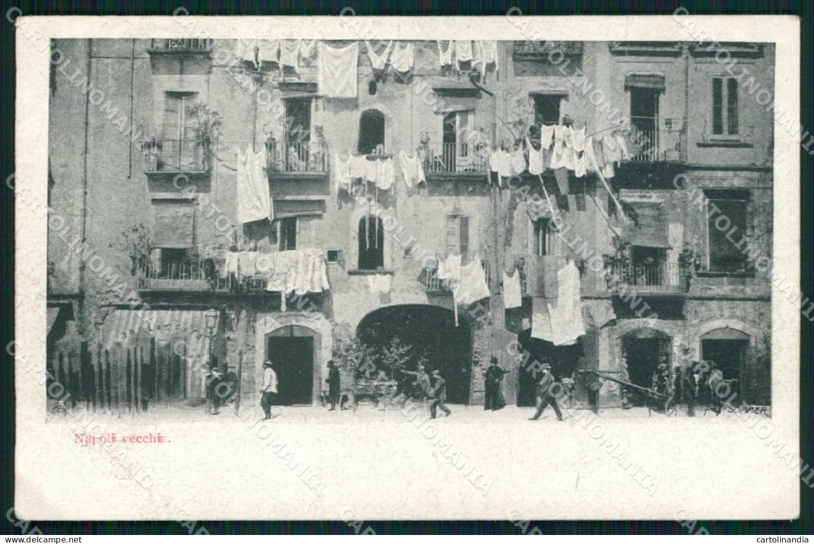 Napoli Città Napoli Vecchia cartolina MX4790