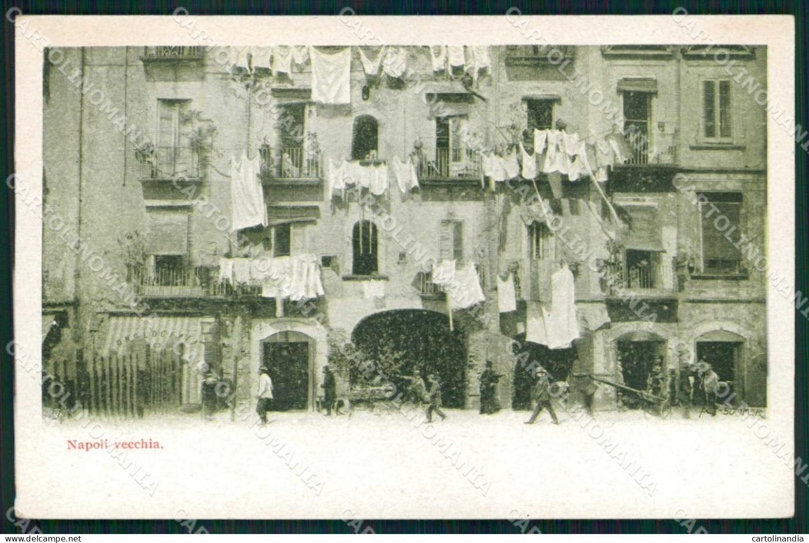 Napoli Città Napoli Vecchia cartolina MX4795